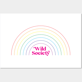 Wild Society Rainbow Posters and Art